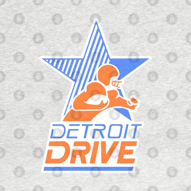 Defunct Detroit Drive Football by LocalZonly